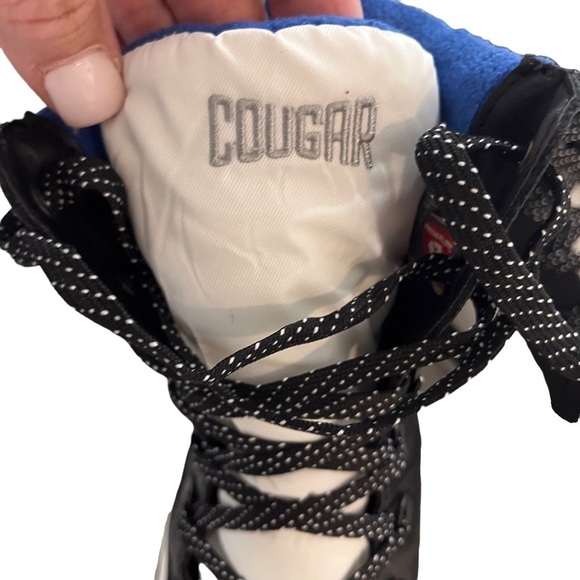 Cougar Wahoo Waterproof Lave Up Boot White Black Size 11 Insulated Winter Boot - Picture 13 of 14